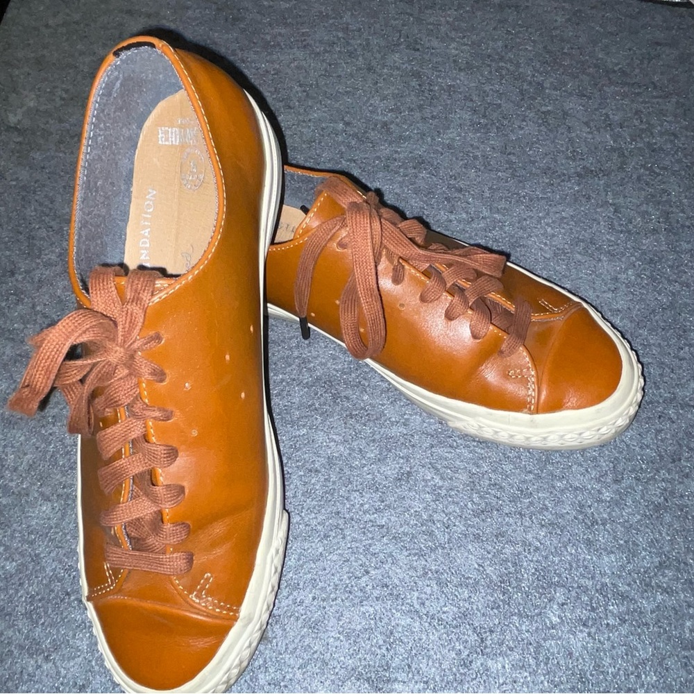 PF Flyers x Todd Snyder Rambler Lo in Tan - Mens 8.5 or Womens 10